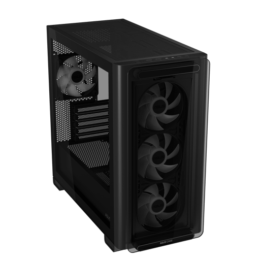 ASUS A23 PLUS Mid Tower Gaming Case - Black 