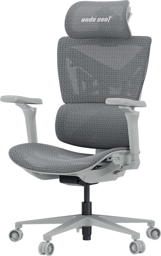 AndaSeat X-Air Pro Premium Mesh Gaming Chair in Ash Grey