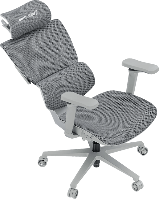 AndaSeat X-Air Pro Premium Mesh Gaming Chair in Ash Grey