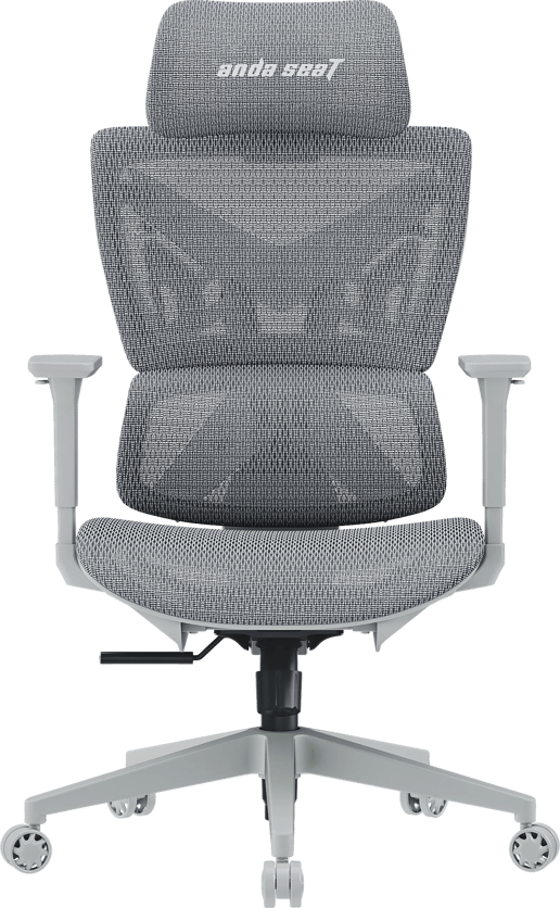AndaSea X-Air Mega Premium Mesh Gaming Chair in Ash Grey