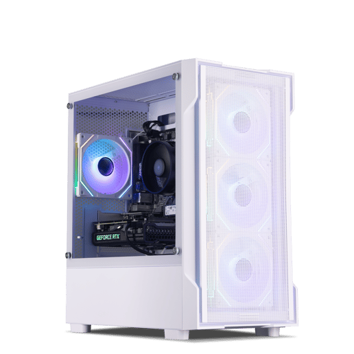 Horizon Ryzen 5 RTX 3050 Pre-built Gaming PC in White