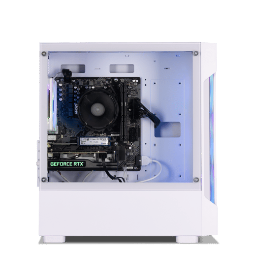 Horizon Ryzen 5 RTX 3050 Pre-built Gaming PC in White
