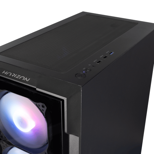 Horizon Ryzen 5 RTX 5070 Pre-built Gaming PC with PC & Bundle