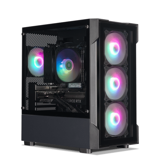 Horizon Ryzen 5 RTX 5070 Pre-built Gaming PC with PC & Bundle