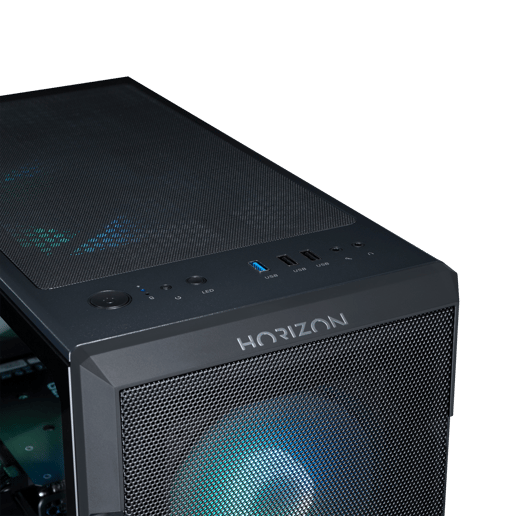 Horizon Ryzen 5 RTX 5060 Pre-built Gaming PC in Black