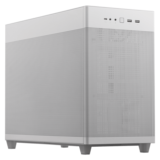 ASUS Prime AP201 Mid Tower Case - White 