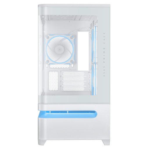 ASUS Prime AP202 ARGB Mid Tower Gaming Case - White 