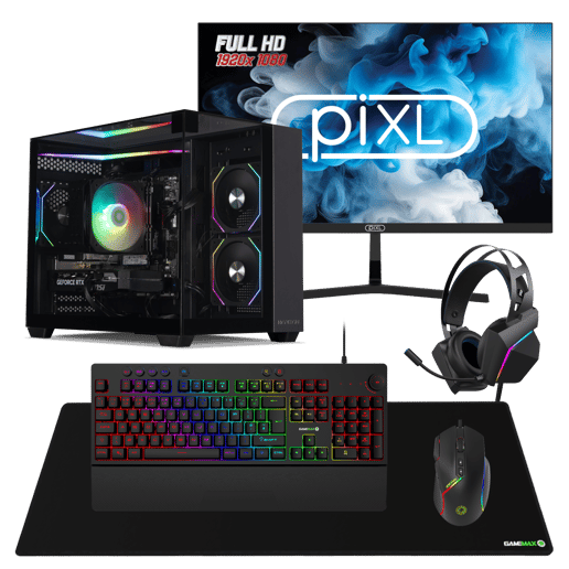 Horizon Ryzen 5 RTX 5060 Ti Pre-Built PC with Monitor and Accessories