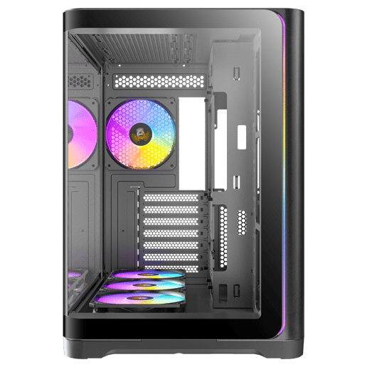 Antec C5 Curve ARGB Mid Tower Gaming Case - Black 