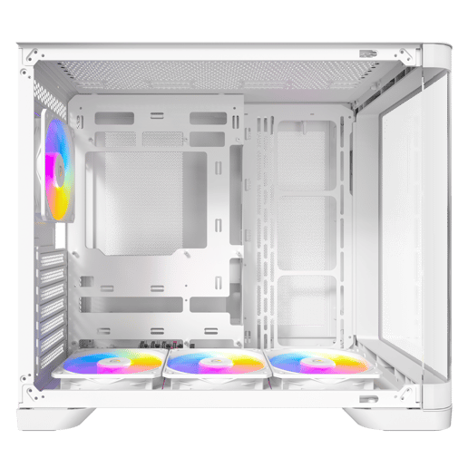 Antec C5 Curve ARGB Mid Tower Gaming Case - White 