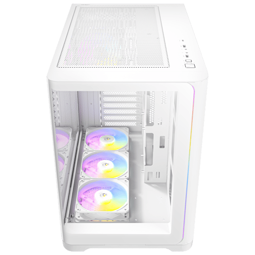 Antec C5 Curve ARGB Mid Tower Gaming Case - White 