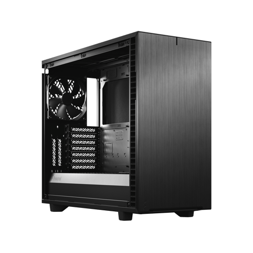 Fractal Define 7 Dark TG Mid Tower Gaming Case - Black 