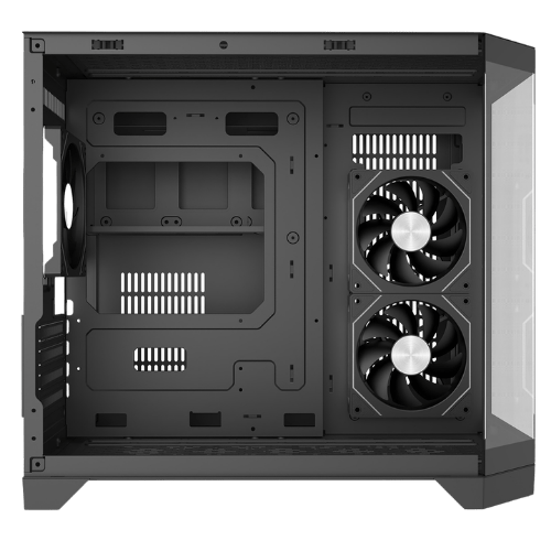 CiT Mars Mid Tower Gaming Case - Black 