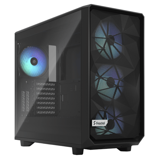 Fractal Meshify 2 RGB Mid Tower Gaming Case - Black 