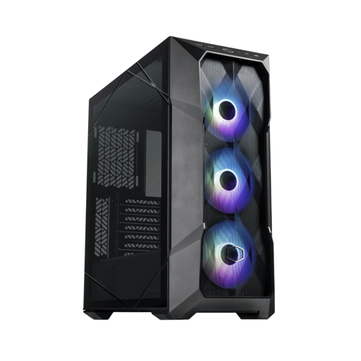 Cooler Master MasterBox TD500 Mesh V2 Mid Tower Gaming Case - Black 