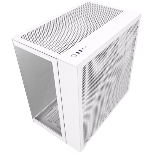 NZXT H9 Flow Mid Tower Gaming Case - White 