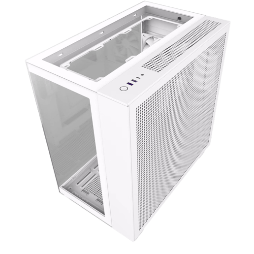 NZXT H9 Elite Mid Tower Gaming Case - White 