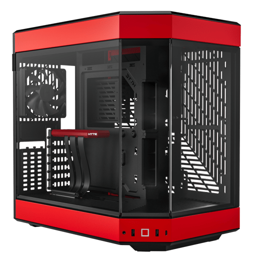 HYTE Y60 Mid Tower Case - Red 