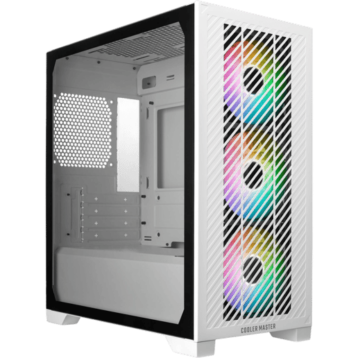 Cooler Master Elite 301 Mid Tower Gaming Case - White 