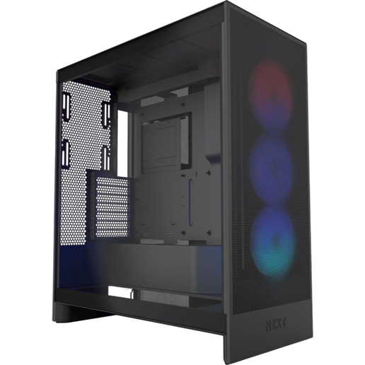 NZXT H7 Flow RGB Mid Tower Case - Black 