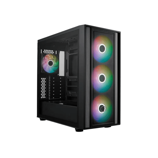 Cooler Master MasterBox 600 Mid Tower Gaming Case - Black 