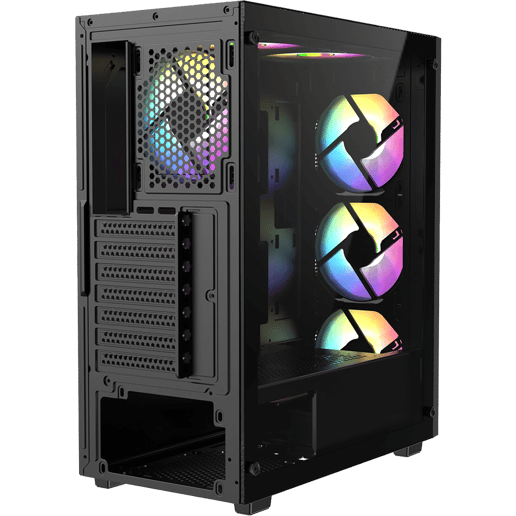 CiT Destroyer Mid Tower Gaming Case - Black 