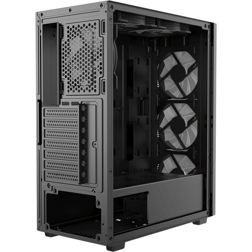 CiT Destroyer Mid Tower Gaming Case - Black 