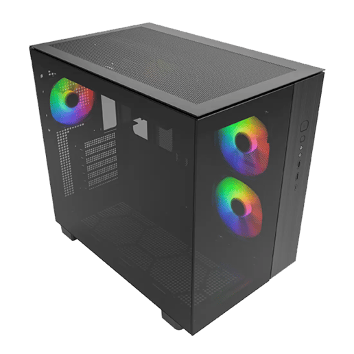 Montech KING 65 PRO Mid Tower Gaming Case - Black 