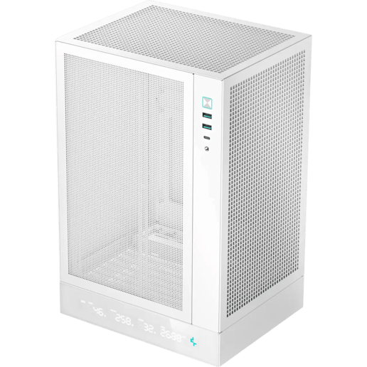 DeepCool CH170 Digital WH SFF Case - White 