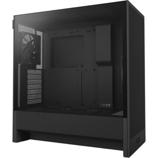 NZXT H5 Flow Mid Tower Gaming Case - Black 