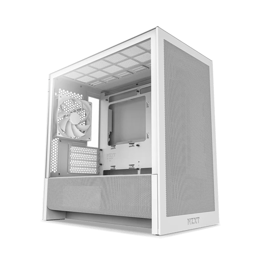 NZXT H5 Flow Mid Tower Case - White 