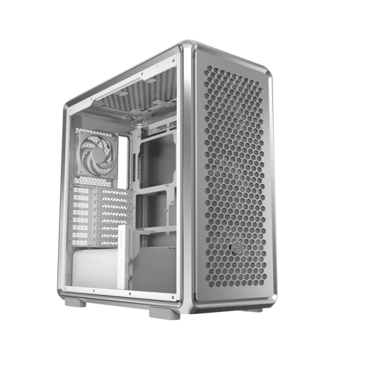 Cooler Master MasterFrame 600 Mid Tower Case - Silver 