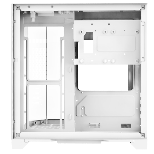 CiT DS240 Micro Tower Gaming Case - White 
