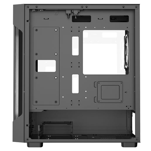 CiT CSCITTORNADOMESHBLK Micro Tower Gaming Case - Black 