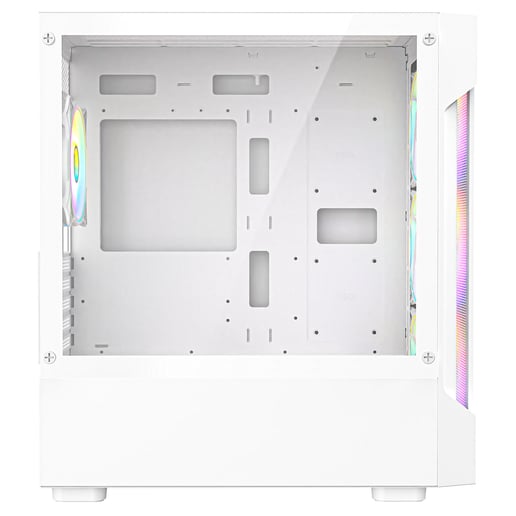CiT CIT-TORNADOMSH-WHT Micro Tower Gaming Case - White 