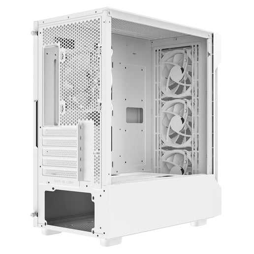 CiT CIT-TORNADOMSH-WHT Micro Tower Gaming Case - White 