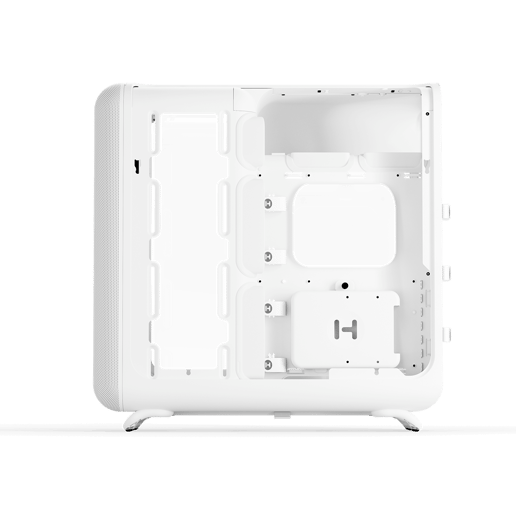 HYTE X50 Snow White Mid Tower Gaming Case - White 