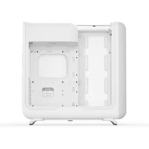HYTE X50 Snow White Mid Tower Gaming Case - White 