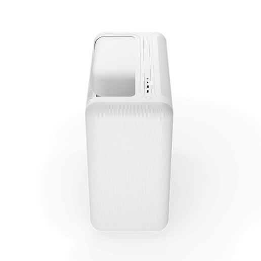 HYTE X50 Snow White Mid Tower Gaming Case - White 