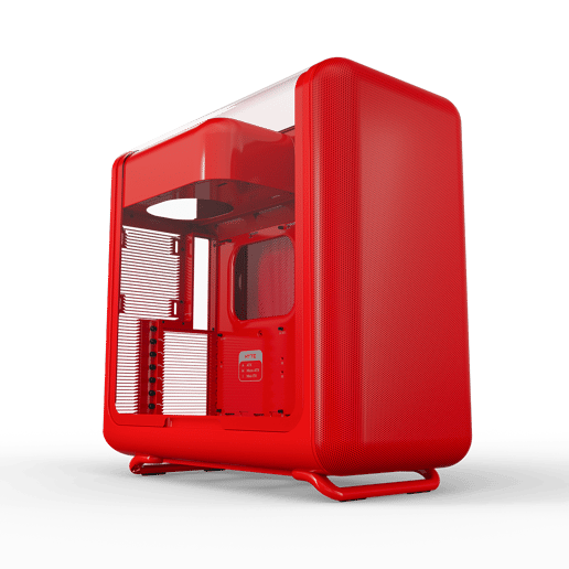 HYTE X50 Wild Cherry Mid Tower Gaming Case - Cherry 