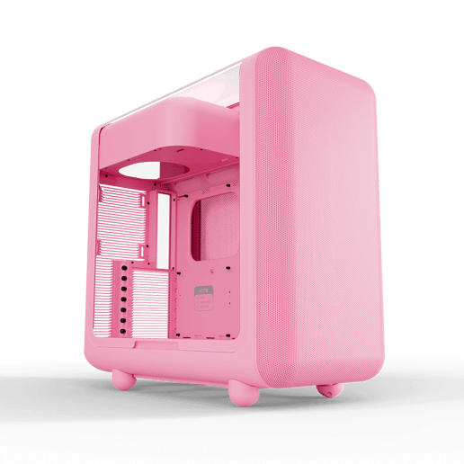 HYTE X50 Strawberry Milk Mid Tower Gaming Case - Pink 