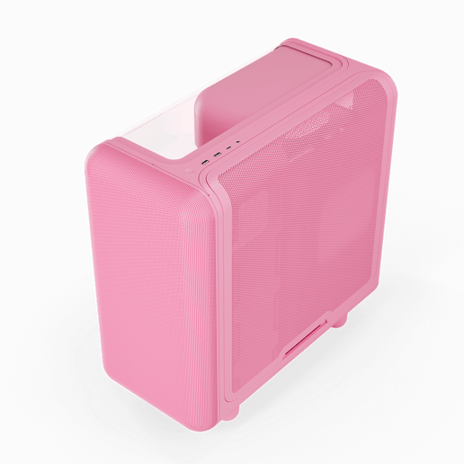 HYTE X50 Strawberry Milk Mid Tower Gaming Case - Pink 