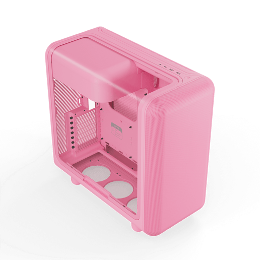 HYTE X50 Strawberry Milk Mid Tower Gaming Case - Pink 