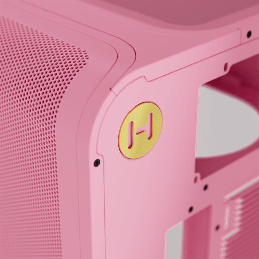 HYTE X50 Strawberry Milk Mid Tower Gaming Case - Pink 