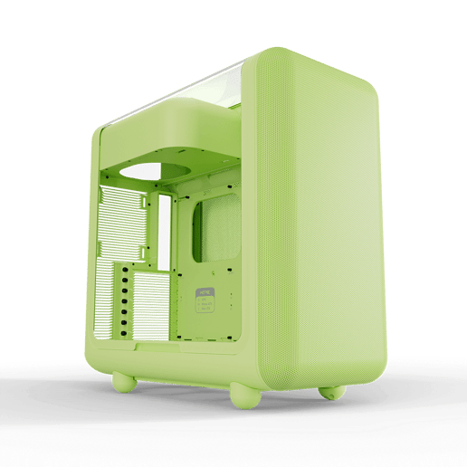 HYTE X50 Matcha Milk Mid Tower Gaming Case - Green 