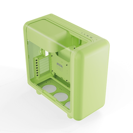 HYTE X50 Matcha Milk Mid Tower Gaming Case - Green 
