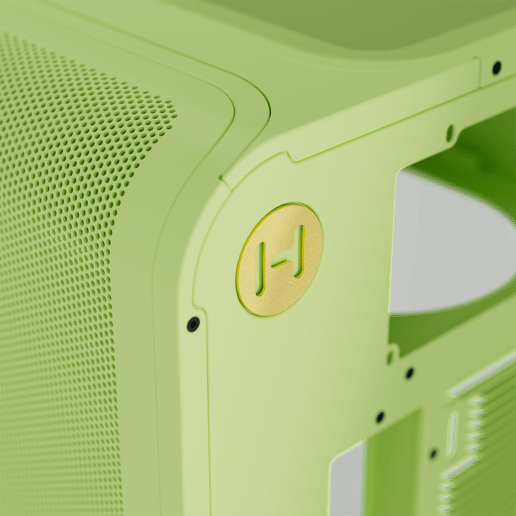HYTE X50 Matcha Milk Mid Tower Gaming Case - Green 