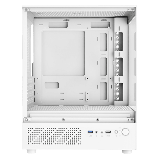 CiT CELCIUS EWT Micro Tower Gaming Case - White 