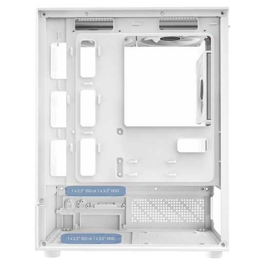 CiT CELCIUS EWT Micro Tower Gaming Case - White 