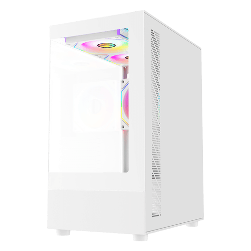 CiT CELCIUS EWT Micro Tower Gaming Case - White 